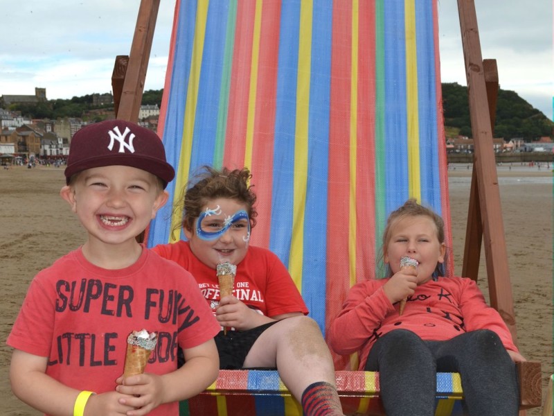 Rotherham families mark ‘Playday’ with Scarborough adventure