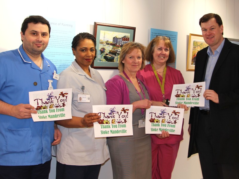 National Spinal Injuries Centre’s big thank you to Willmott Dixon