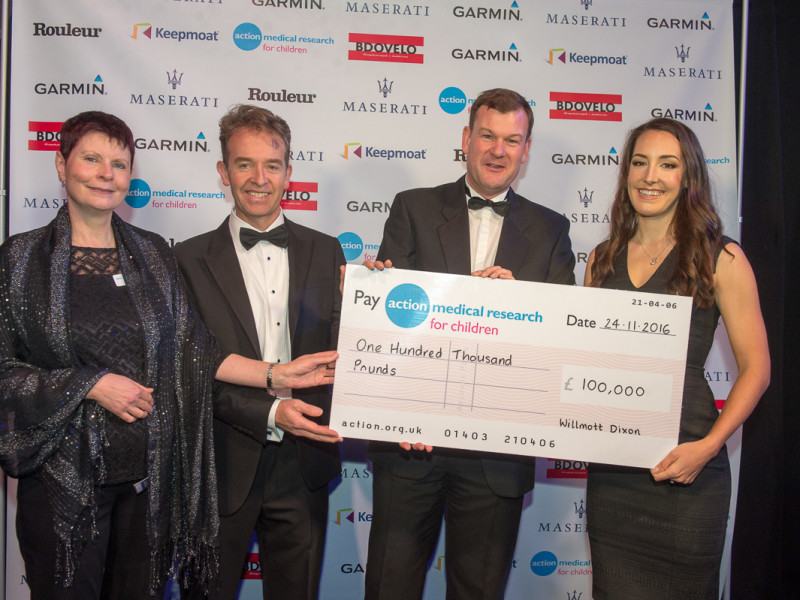 Willmott Dixon raises £100,000 for Action Medical Research