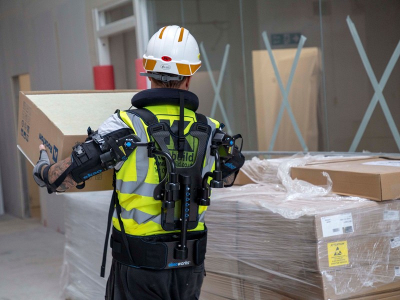 Willmott Dixon trials high-tech robotic vest that could revolutionise construction