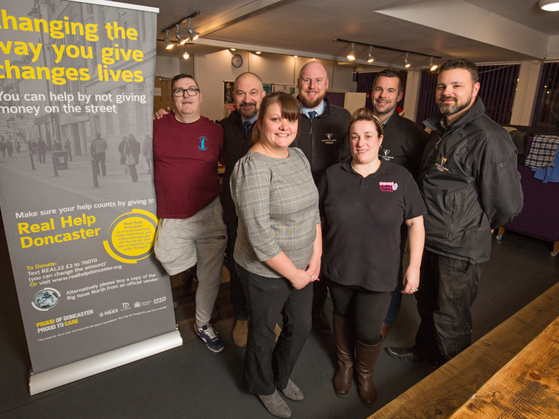 Willmott Dixon brings Christmas joy to Doncaster's homeless