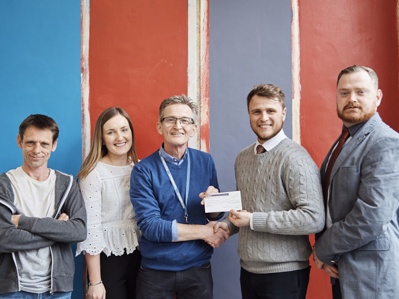 Willmott Dixon Interiors provides funds for Thames Reach’s battle to end street homelessness