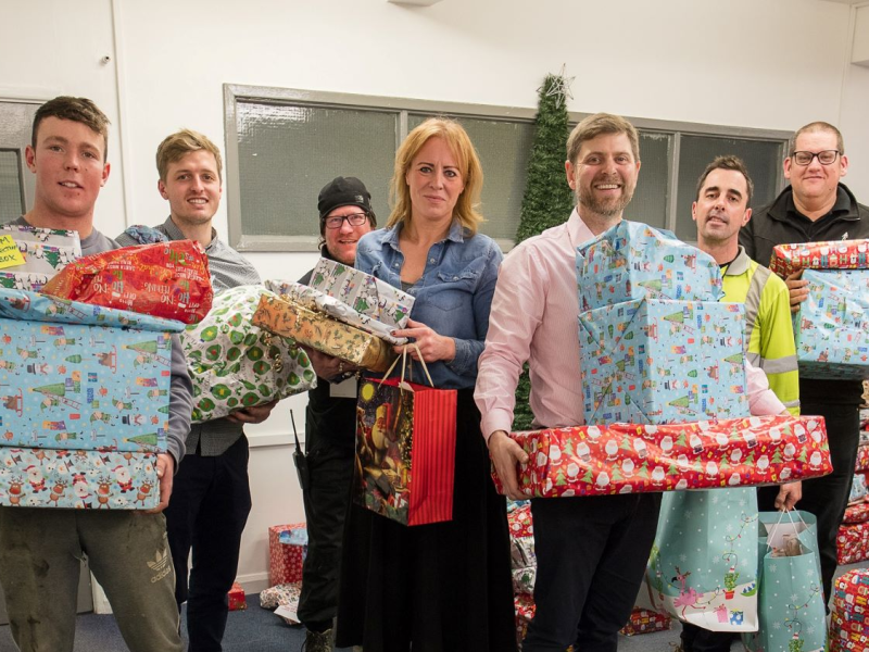 Willmott Dixon elves answer Christmas wishes for Stockton-on-Tees children