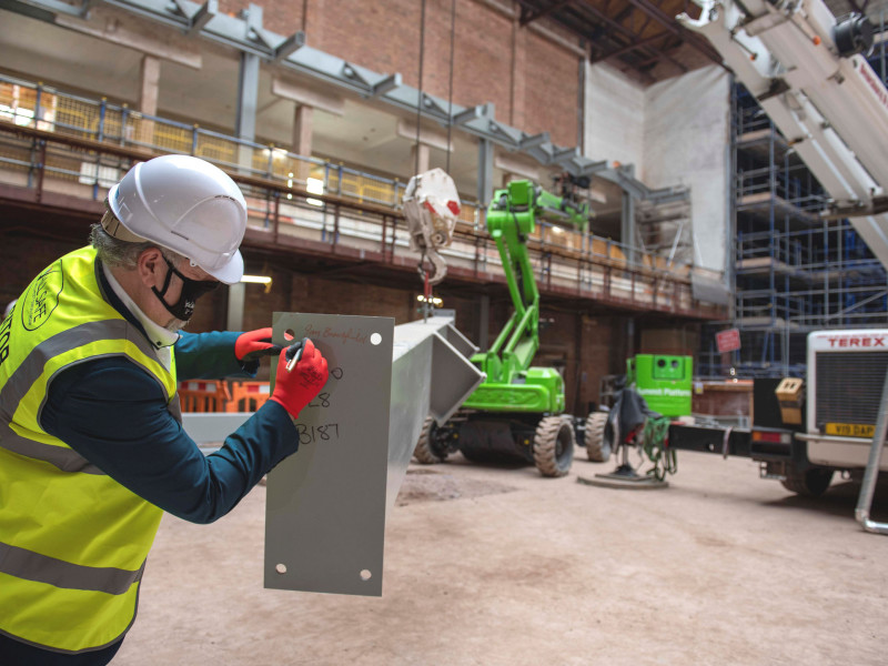 Steel milestone at Willmott Dixon’s Wolves Civic transformation