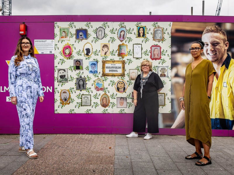 Willmott Dixon teams up with local artists to celebrate Barking culture at Gascoigne regeneration