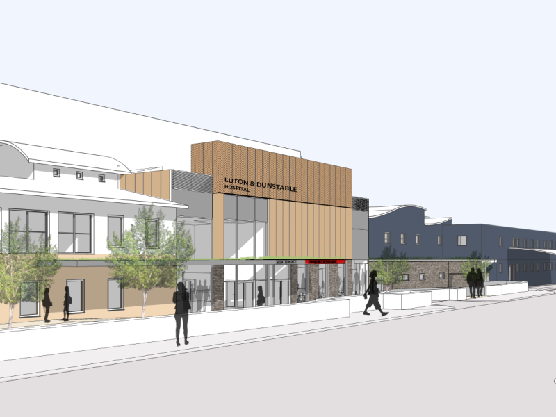 Willmott Dixon chosen for £14.5m Luton & Dunstable University Hospital extension 