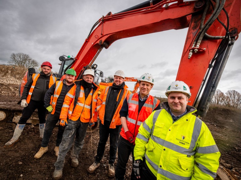 Willmott Dixon waste no time getting to work at £5m Kibworth recycling site