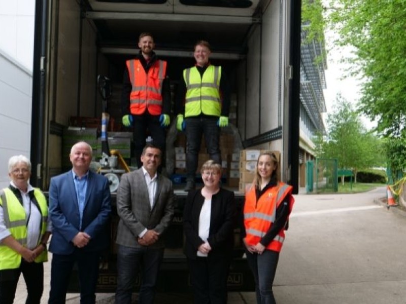 Willmott Dixon supports Caerphilly free school meals deliveries