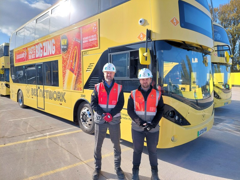 Helping put wheels in motion at Greater Manchester Bee Network launch