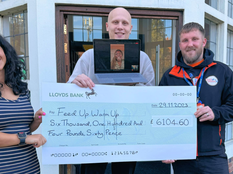 Big hearts, big impact: Willmott Dixon IT team's fundraising for Hitchin-based homeless charity