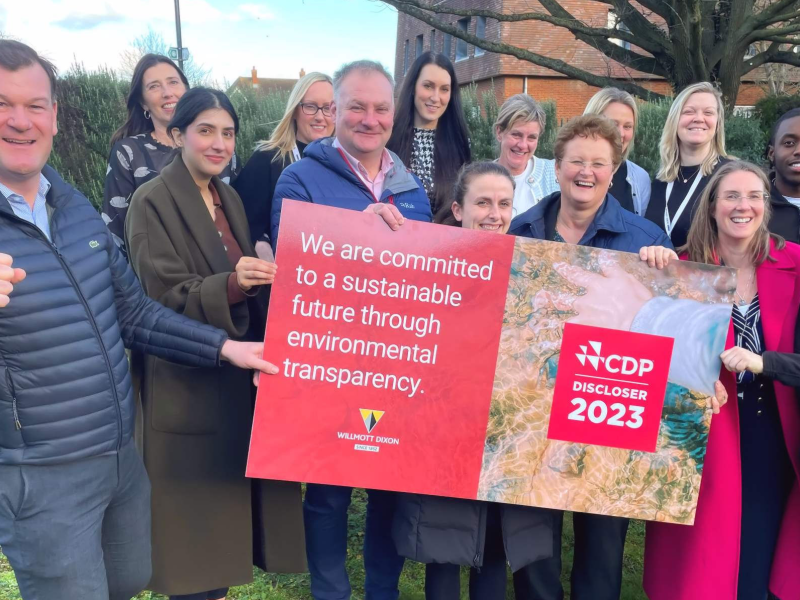 Willmott Dixon publishes first CDP score