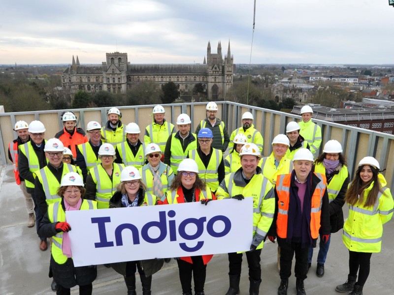 £70m affordable housing project tops out in Peterborough