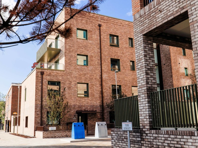 Gascoigne neighbourhood Passivhaus homes 