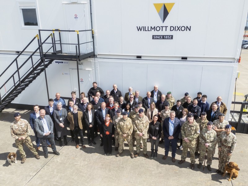 Willmott Dixon starts £61m defence scheme