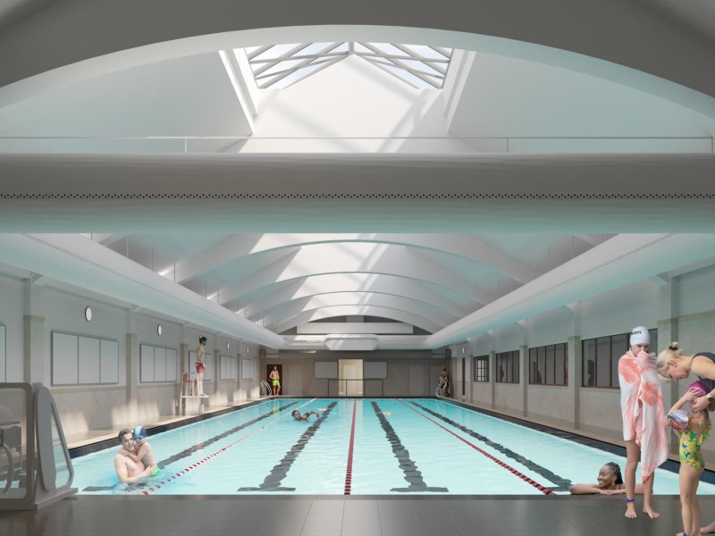 Seymour Leisure Centre – Heritage Refurbishment 