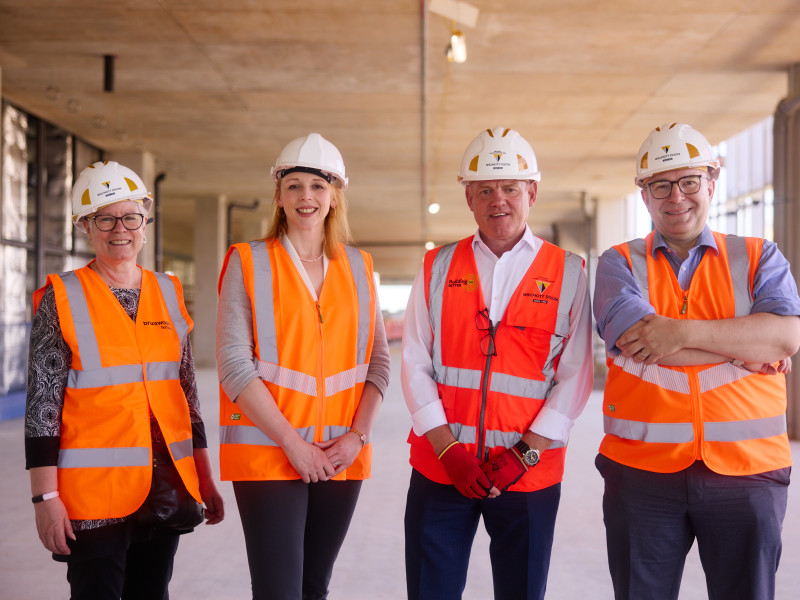 Celebrating Topping Out at Greenheys