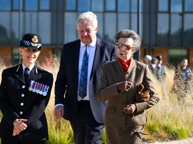 The Princess Royal opens Dorset Police new sustainable police headquarters