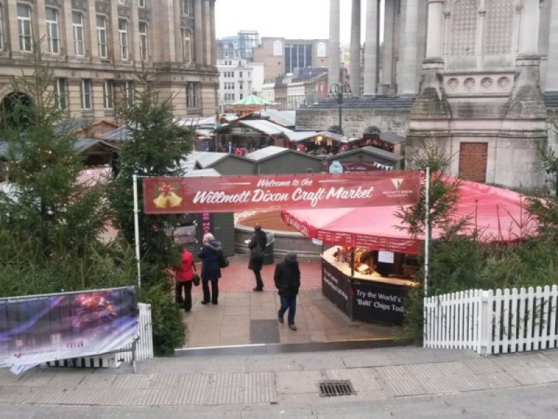 Willmott Dixon brings festive cheer at Birmingham’s Frankfurt Christmas Market