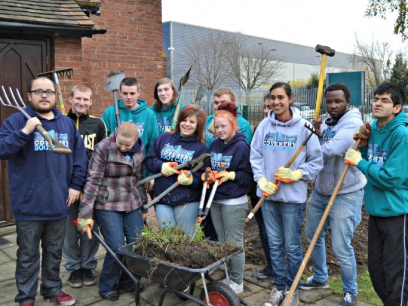 Coventry youngsters transform St Barnabas Church