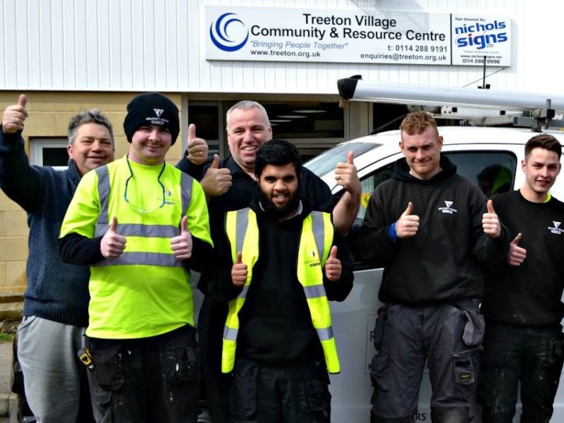Apprentices breathe life into community hall